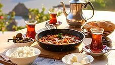 Menemen, una colazione proteica tipica della Turchia Menemen, una colazione proteica tipica della Turchia