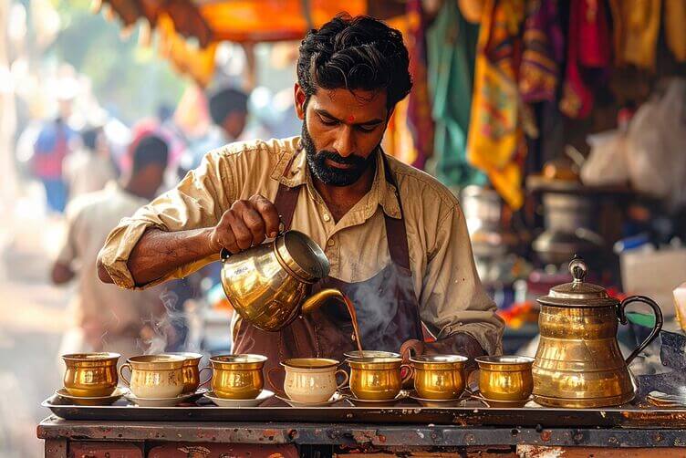 venditore di masala chat a new delhi venditore di masala chat a new delhi