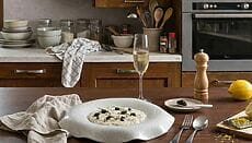 risotto caviale e champagne