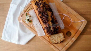 Banana Bread al cioccolato