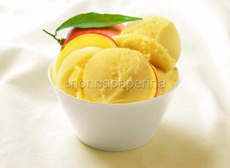 gelato al mango
