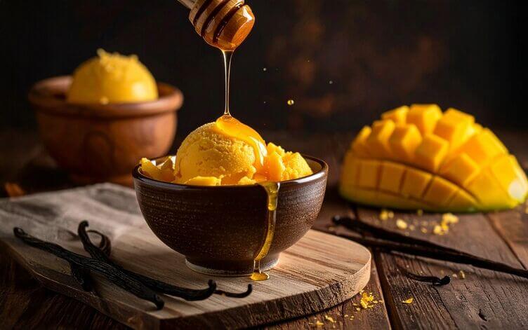 gelato al mango