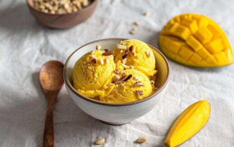 gelato al mango