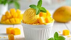 gelato al mango