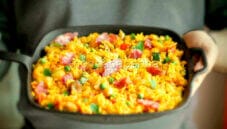 Paella con Salame Campagnolo, alternativa!