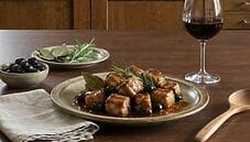 Bocconcini di maiale alle olive, un secondo piatto semplice