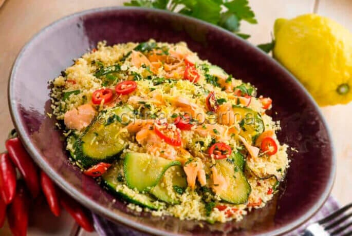 cous cous di zucchine