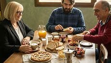 la colazione in famiglia