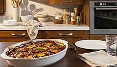 parmigiana di melanzane in teglia