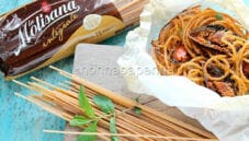 Spaghetti integrali alle cozze in cartoccio