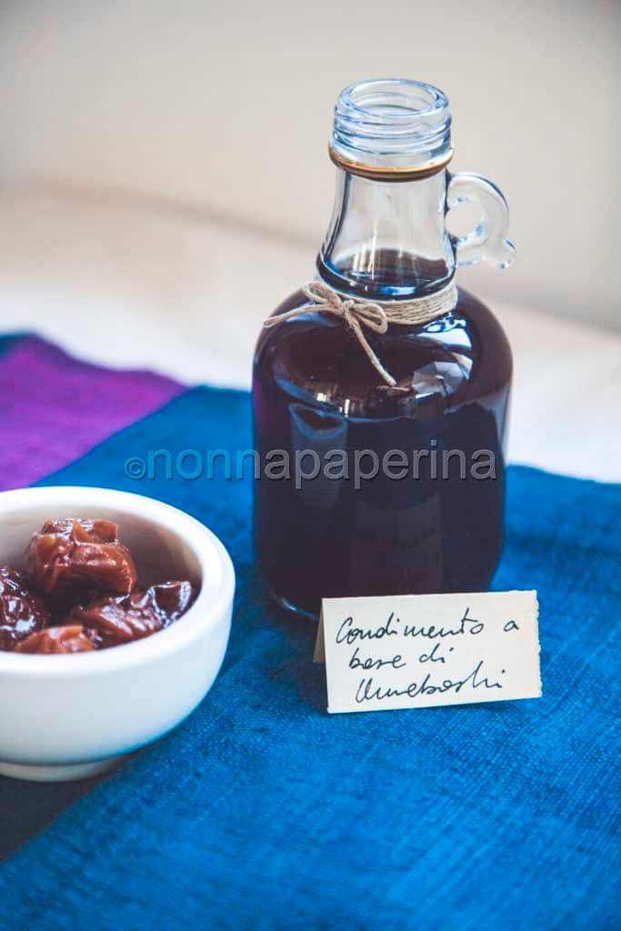 Condimento a base di umeboshi Condimento a base di umeboshi