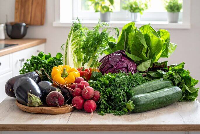 Verdure senza nichel, scopriamole insieme