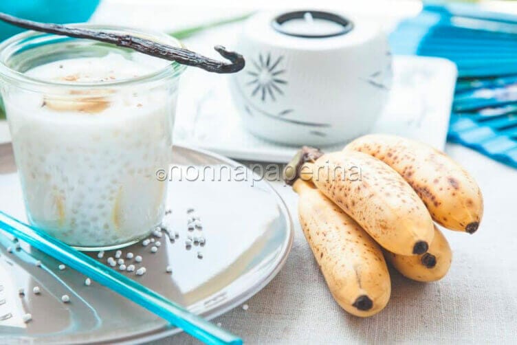 Budino di perle di tapioca Budino di perle di tapioca