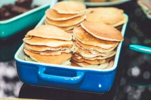 Pancakes no glutine e no lattosio