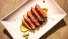 Petto d’anatra su crema di fave: piatto a 5 stelle!