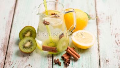 Acqua aromatizzata kiwi e limone