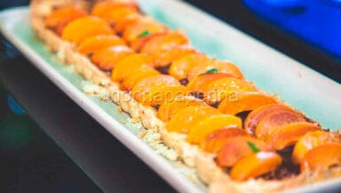 Crostata con confettura di fichi e albicocche