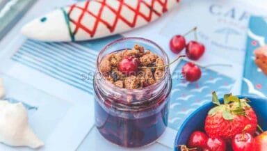 Crumble di cookies al Teff