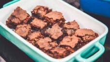 Finti brownies senza glutine per la colazione Finti brownies senza glutine per la colazione