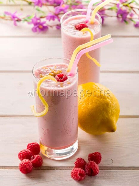 frullato di lamponi