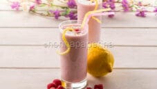 Frullato di lamponi, salute a portata di mano