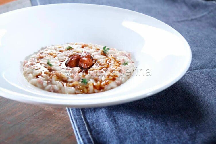 risotto con luganega