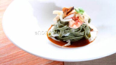 tagliatelle di spirulina