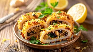 calamari ripieni alla ssiciliana