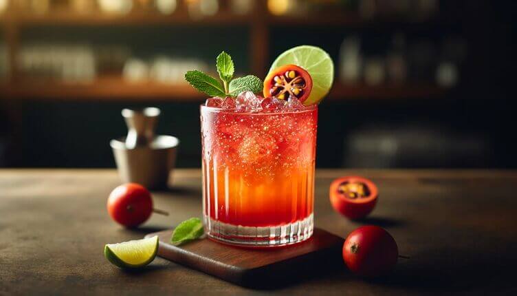 cocktail al tamarillo