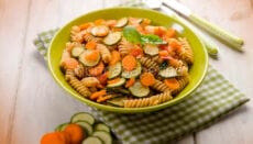 Fusilli integrali alle verdure