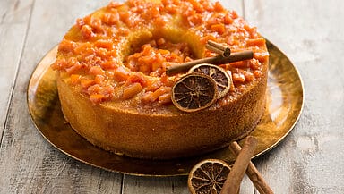 Ciambella al profumo di arancia