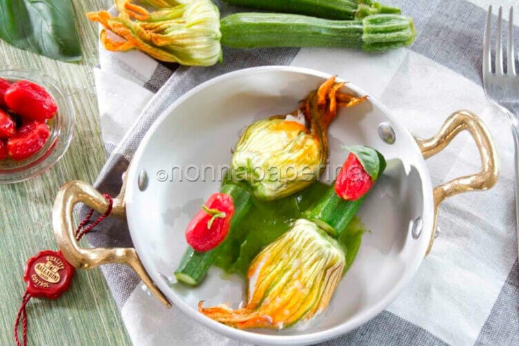 Fiori di zucchina farciti: la bontà conquista la cucina Fiori di zucchina farciti