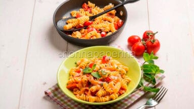 fusilli salmone