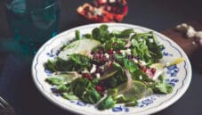 Insalata autunnale con melagrana, davvero ottima