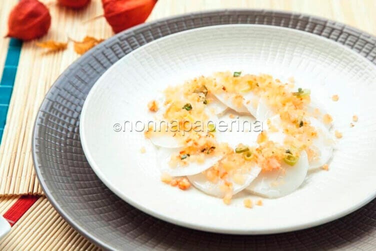 tortini di riso e gamberi al vapore