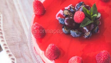 Cheesecake ai frutti di bosco