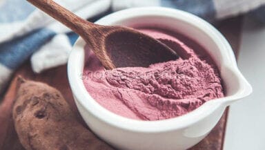 Farina di patate dolci viola