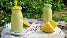 Smoothie esotico al pepe rosa: l’ideale per merenda Smoothie esotico al pepe rosa: l’ideale per merenda
