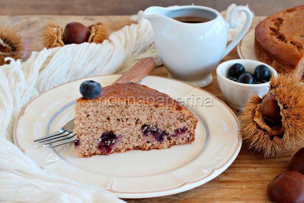 Torta di castagne Torta di castagne