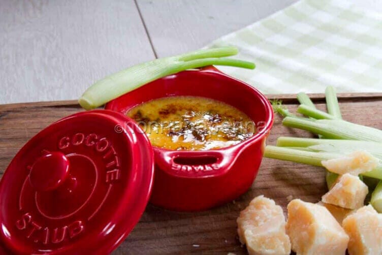 Creme Brulee al parmigiano