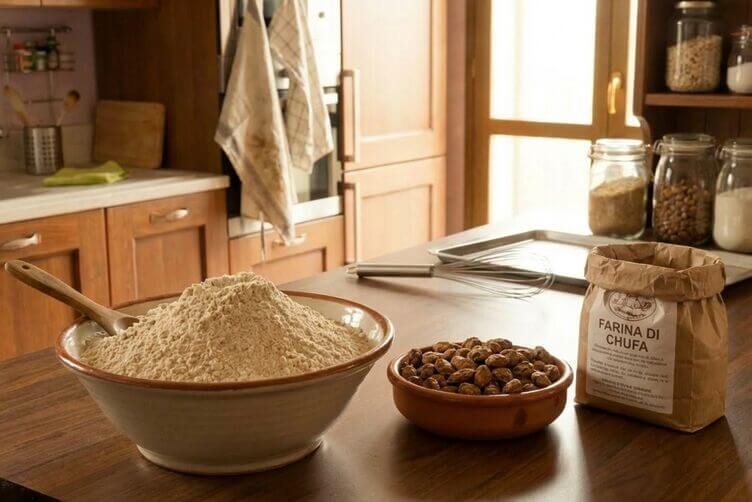 Farina di chufa: guida completa per dolci e salati senza glutine farina di chufa e tubero