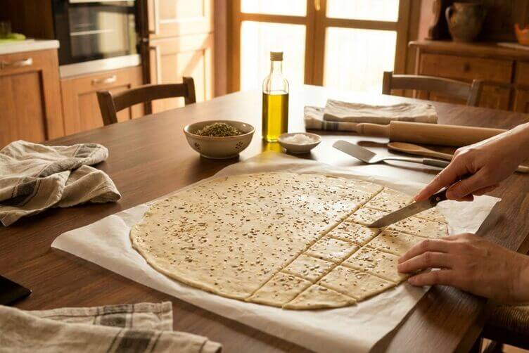 impasto con farina di chufa impasto con farina di chufa