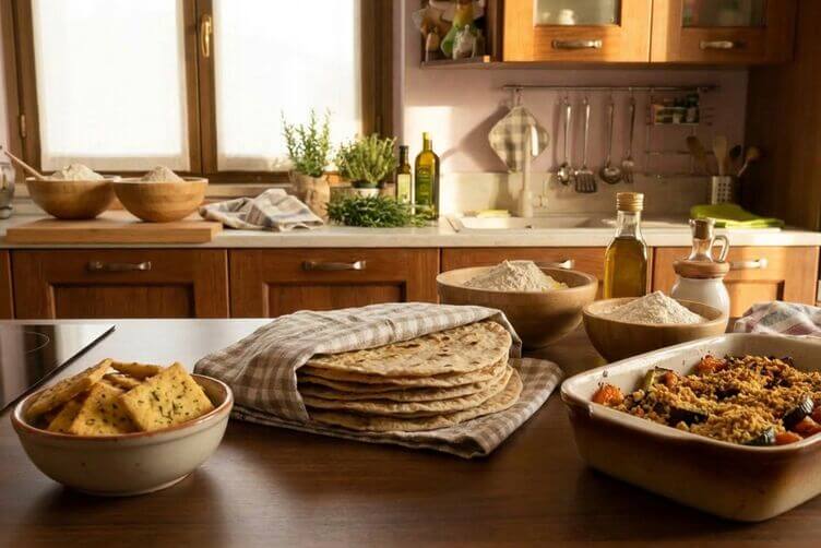 prodotti salati con farina di chufa