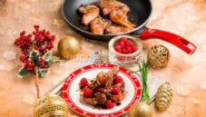 Costolette di agnello con salsa di lamponi: un piatto unico