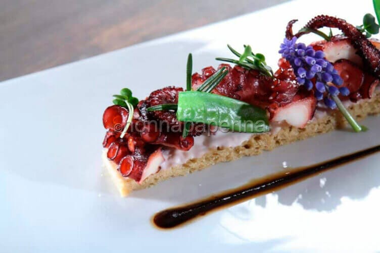 Polpo rosolato al rosmarino