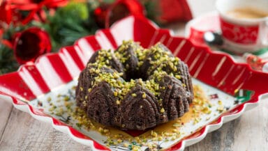 Torta di mele con farina di castagne