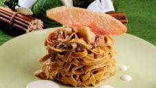 Tagliatelle alla montanara: piatto autunnale! Tagliatelle alla montanara: piatto autunnale!