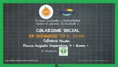 Colazione social a Roma