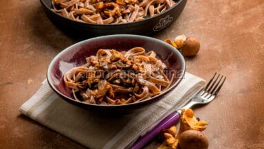 Tagliatelle con farina di castagne