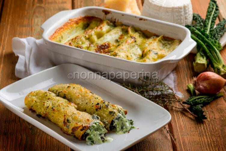 Cannelloni con cavolo nero
